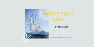 write your list first mate life coach blog